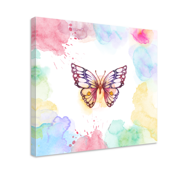Tableau papillons vol artistique de papillons - TenStickers