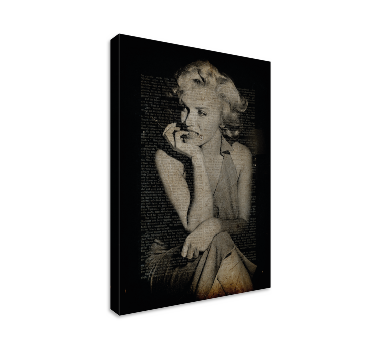 Tableau vintage Vintage marlyn monroe - TenStickers