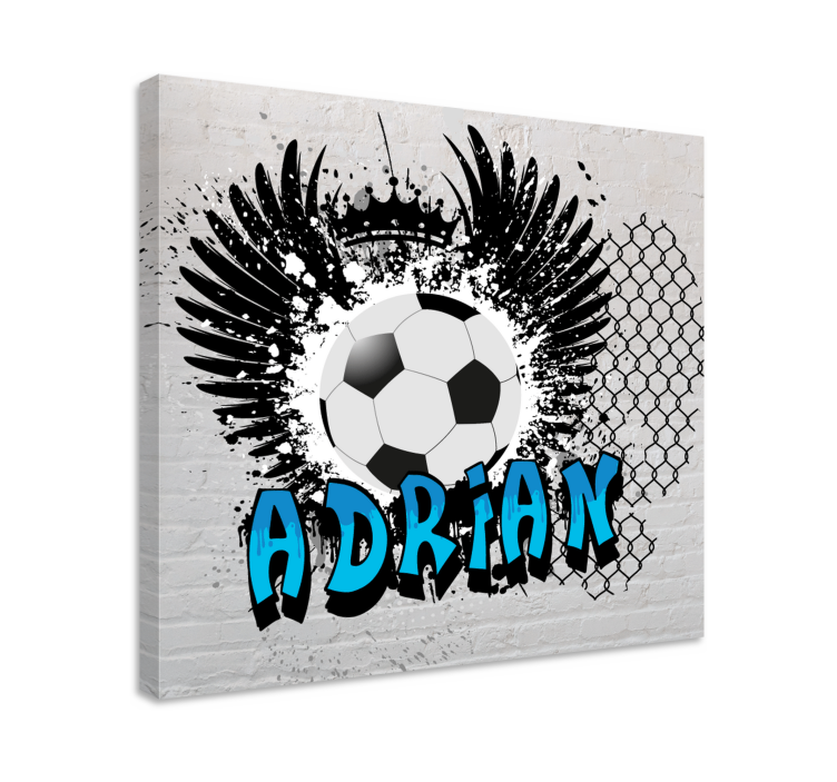 Tableau sports design inspiré du football - TenStickers