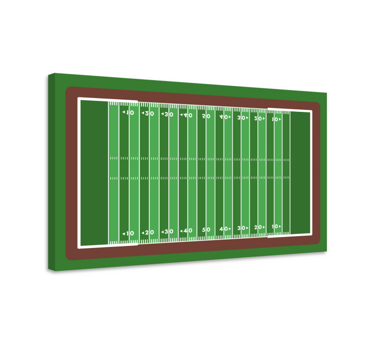 Tableau sports disposition terrain de football - TenStickers