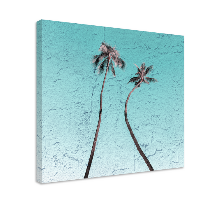 Tableau chambre Paysage de floride avec des palmiers - TenStickers