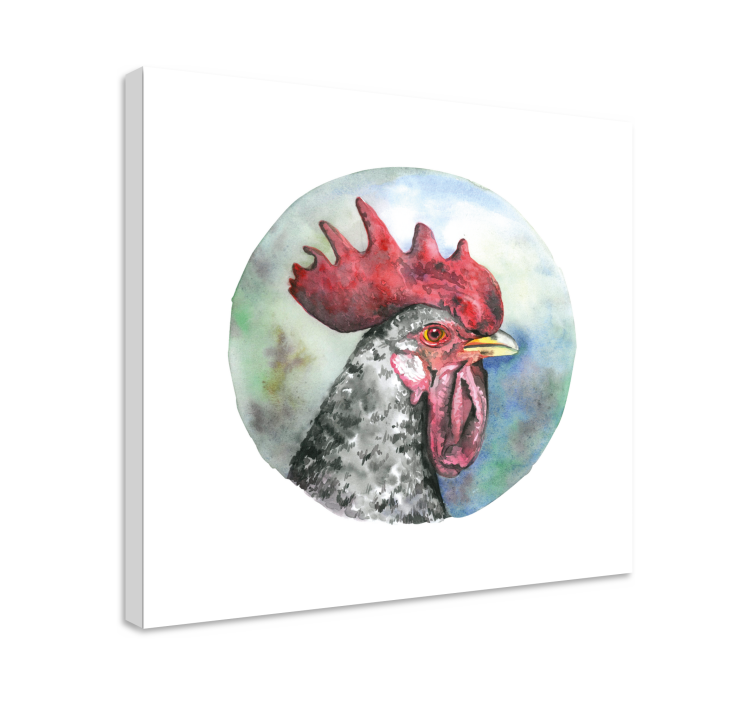 Tableau chiens portrait de coq - TenStickers