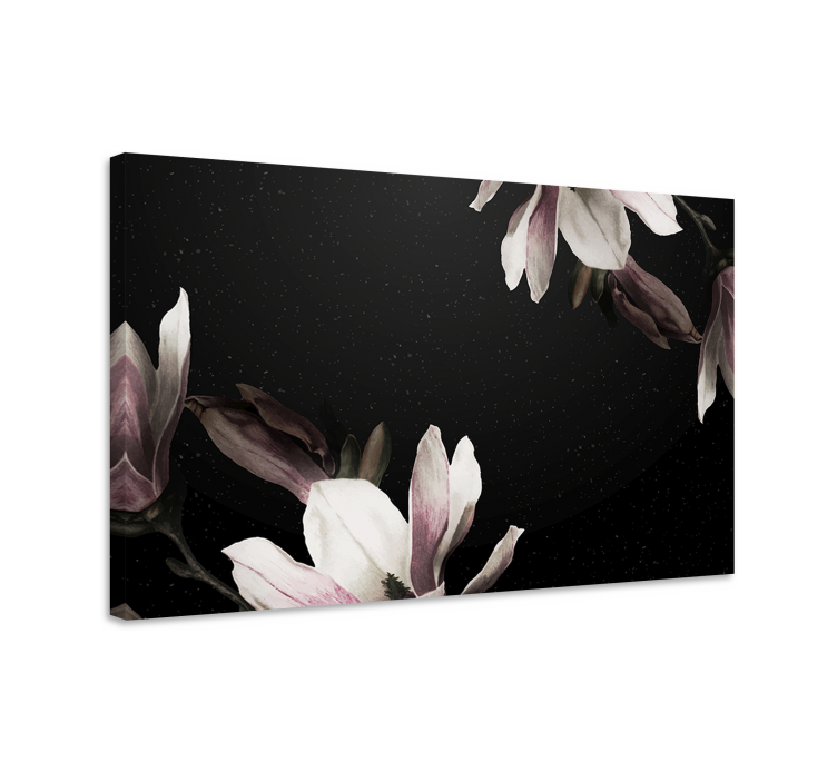 Tableau fleurs et plantes arrangement de fleurs de magnolia - TenStickers
