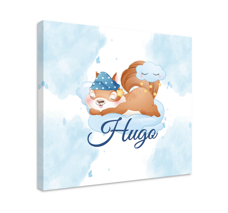 Store enrouleur animaux ecureuil rêveur mignon - TenStickers