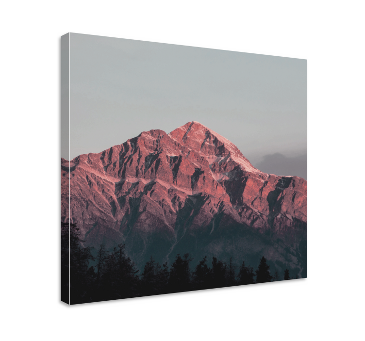 Tableau paysages sommets de grandes montagnes - TenStickers