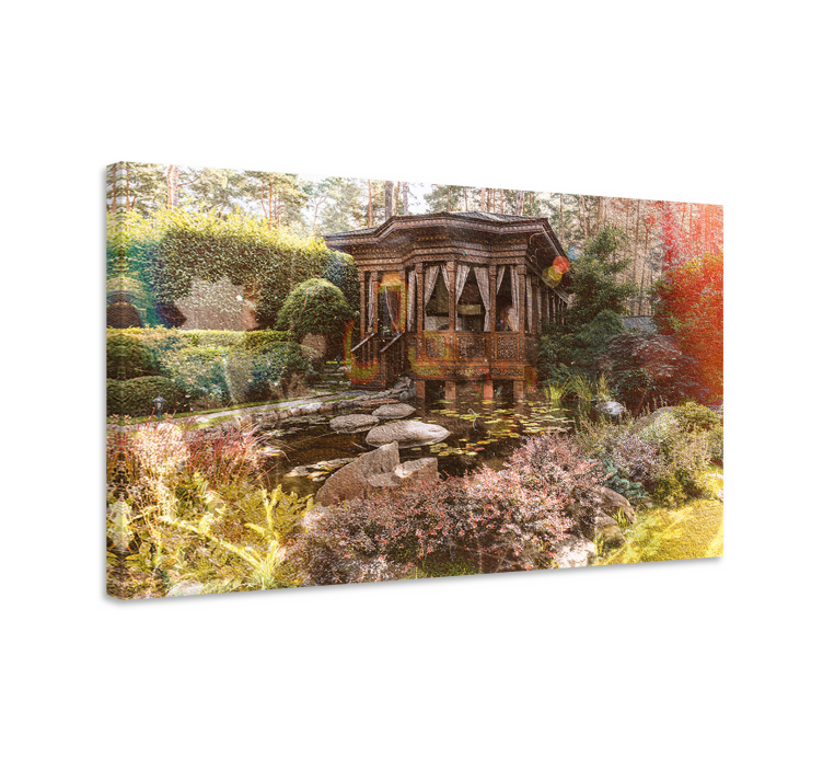 Tableau paysages jardin de sérénité - TenStickers