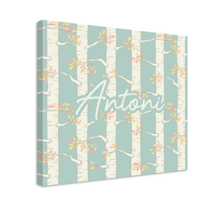 Tableau fleurs et plantes fleurs de bouleau - TenStickers