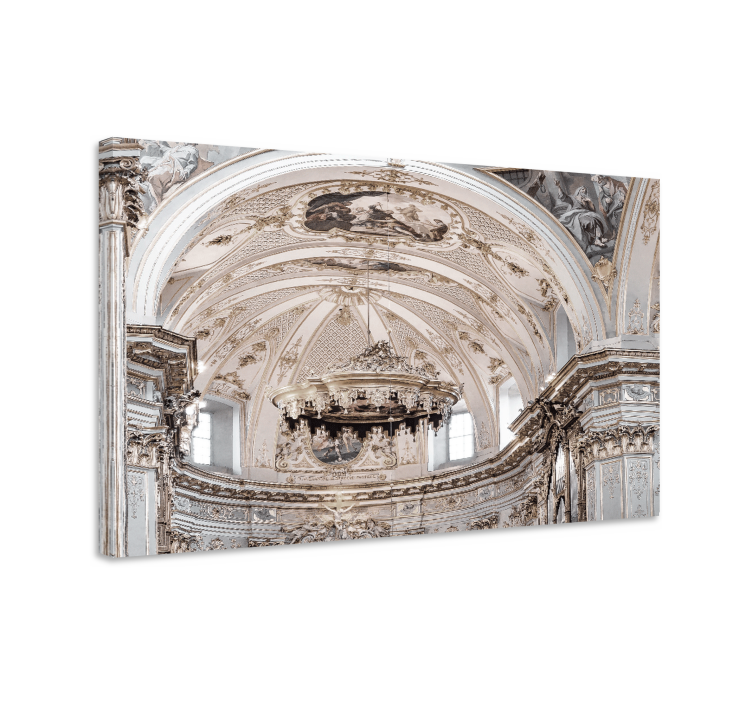 Tableau art détails de l'intérieur d'église - TenStickers