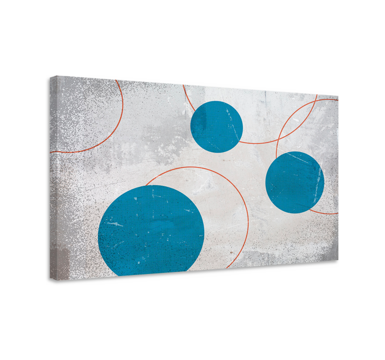 Tableau moderne Conception de brutalisme - TenStickers