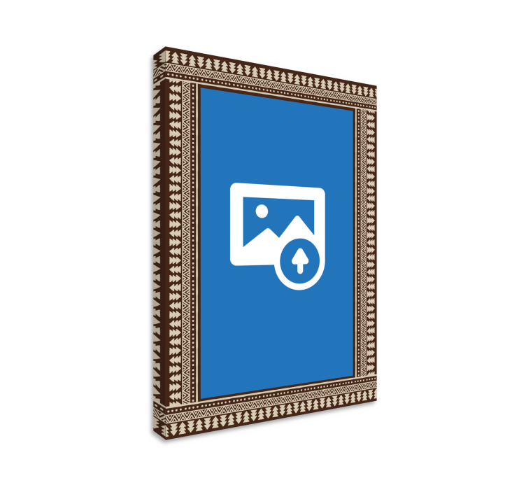 Tableau personnalisé Cadre photo bohème personnalisé - TenStickers