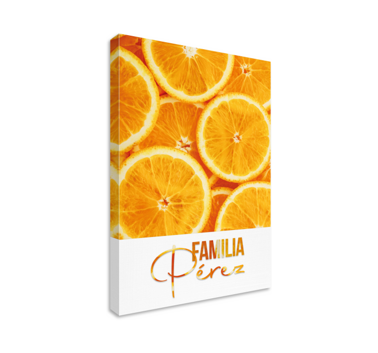 Tableau fruits naranja - TenStickers