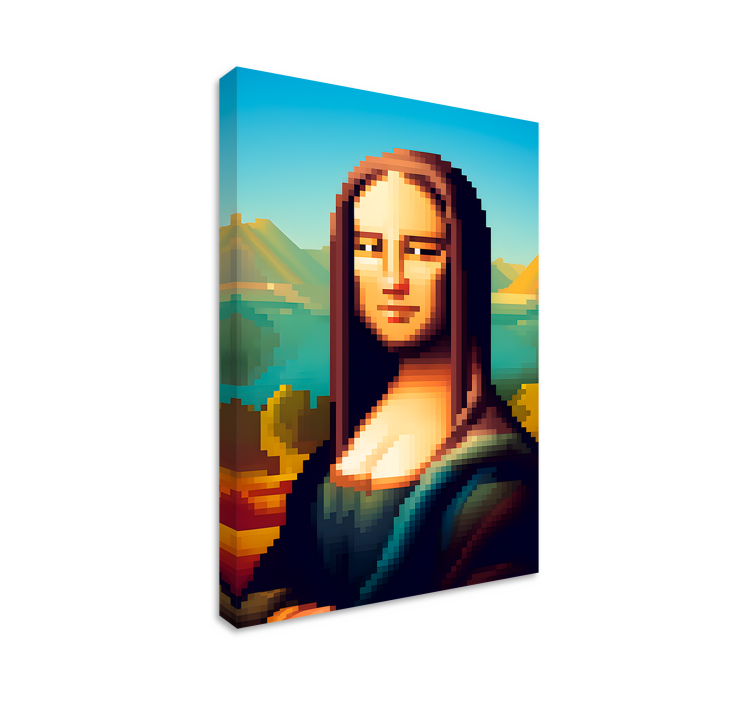Tableau art jeu pixel art - TenStickers