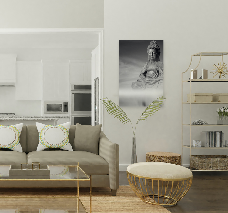 Tableau oriental Bouddha zen - TenStickers