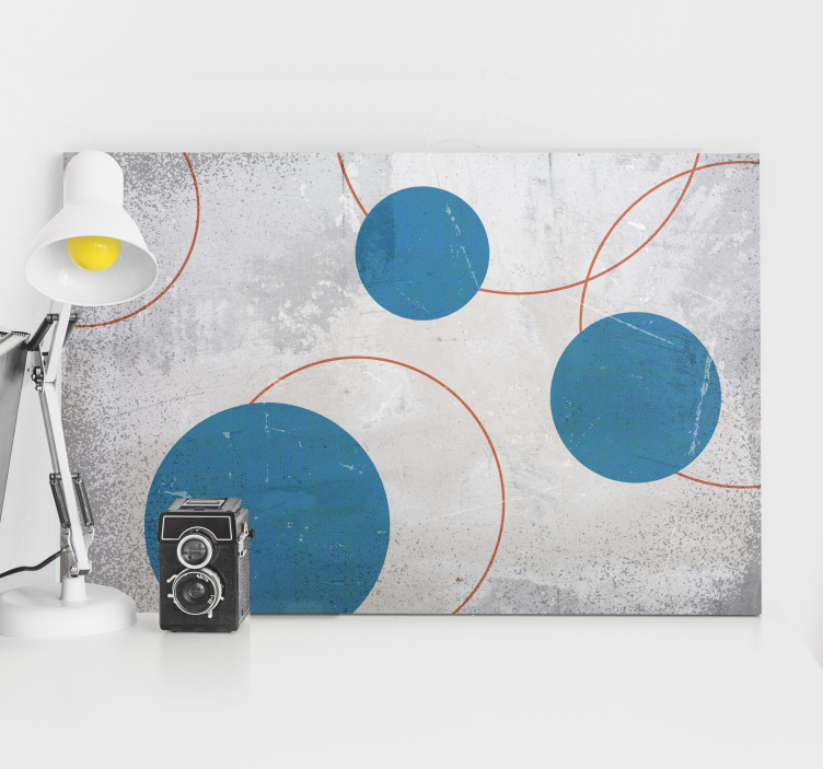 Tableau moderne Conception de brutalisme - TenStickers