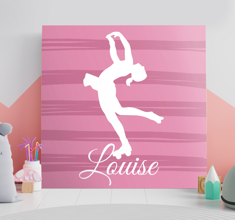Tableau danseuses silhouette de danseuse de ballet - TenStickers