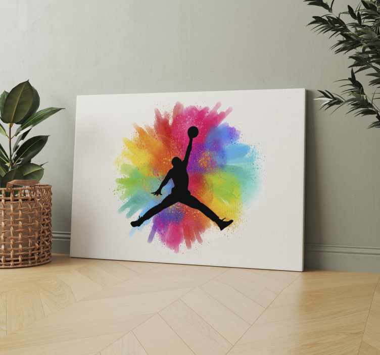 Tableau Michael jordan cool basket - TenStickers