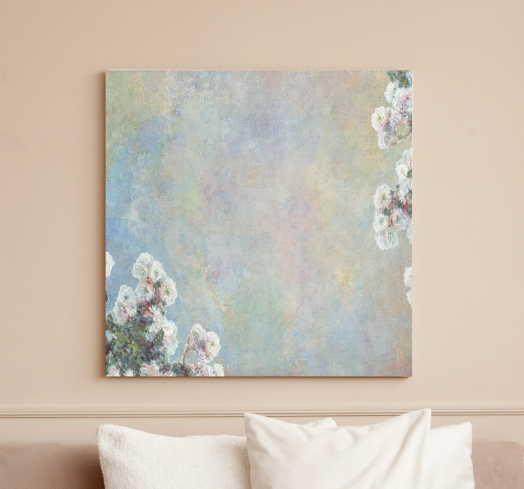 Tableau fleurs et plantes inspiration florale délicate - TenStickers