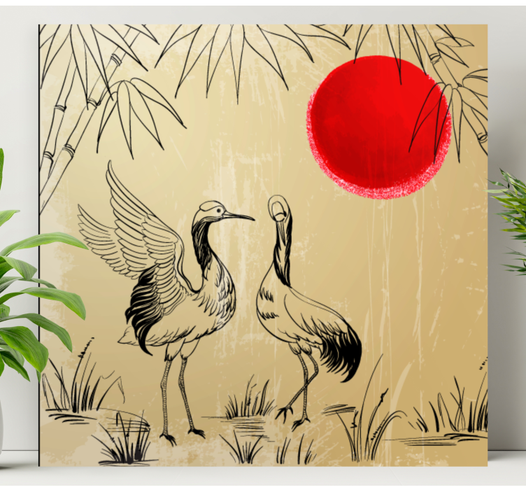 Tableau mandala crânes et soleil - TenStickers