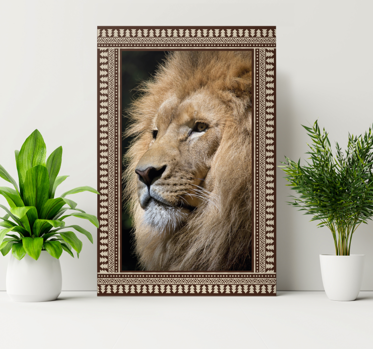 Tableau personnalisé Cadre photo bohème personnalisé - TenStickers