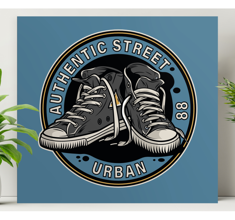 Tableau sports ambiance sneakers urbaines - TenStickers