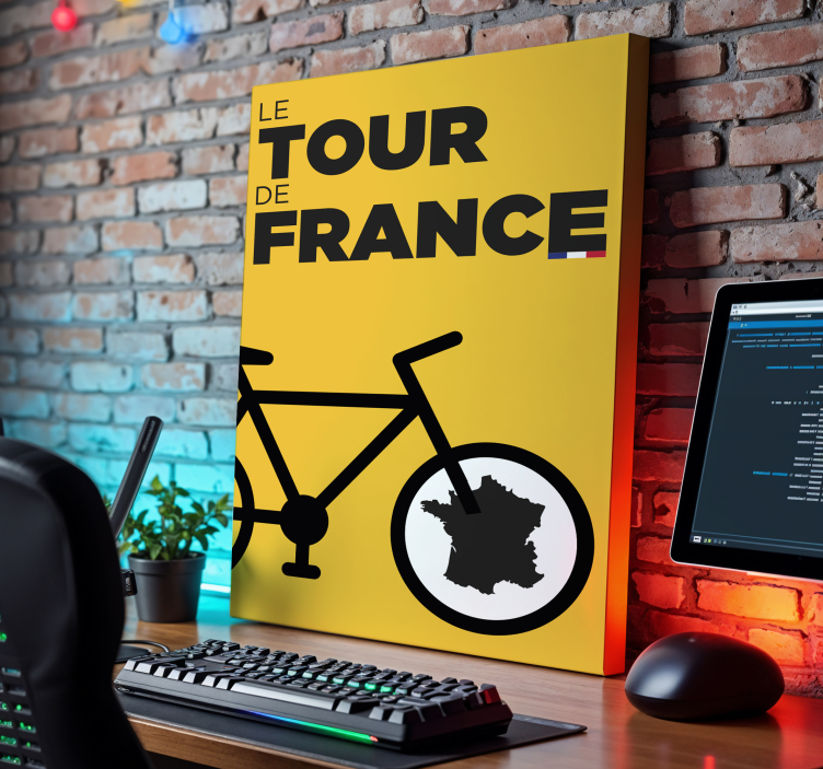 Tableau sports icône tour - TenStickers