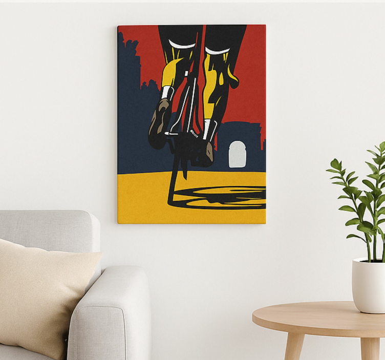 Tableau sports tais-toi, les jambes - TenStickers