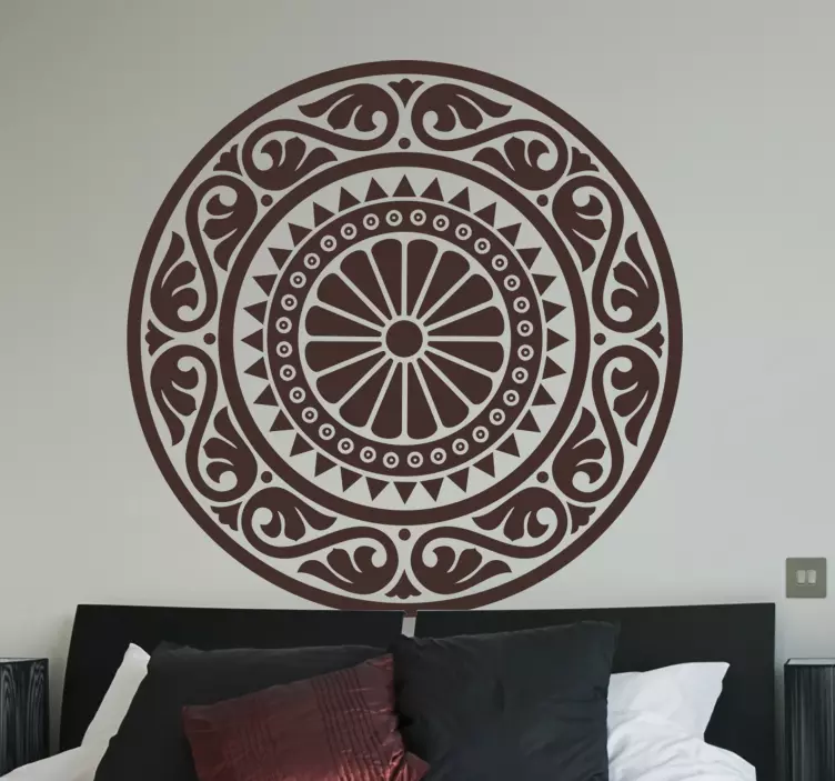 Sticker mandala classique - TenStickers