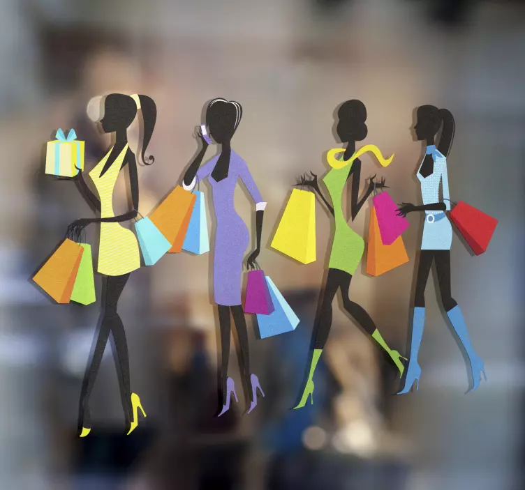 Sticker file fashion victim - TenStickers