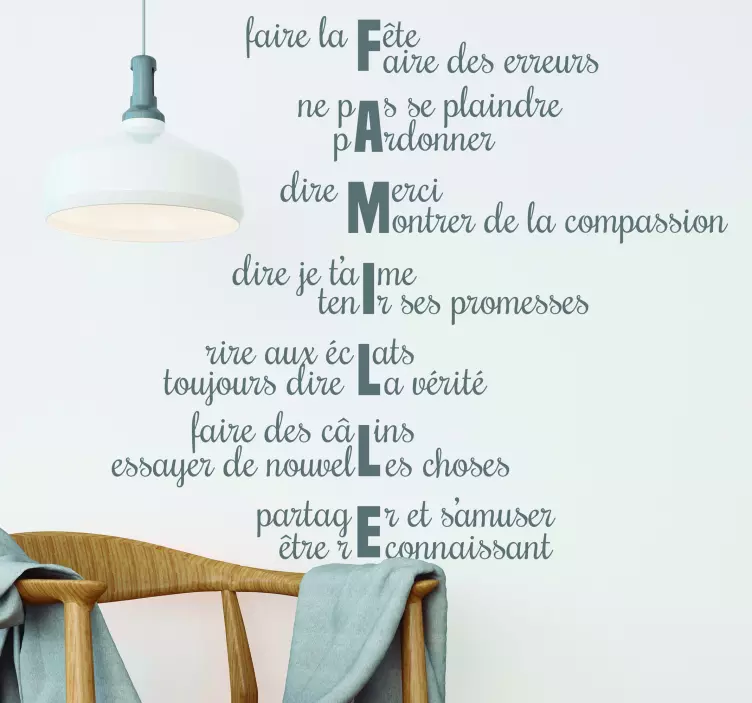 Sticker Maison Arbre de la famille - TenStickers