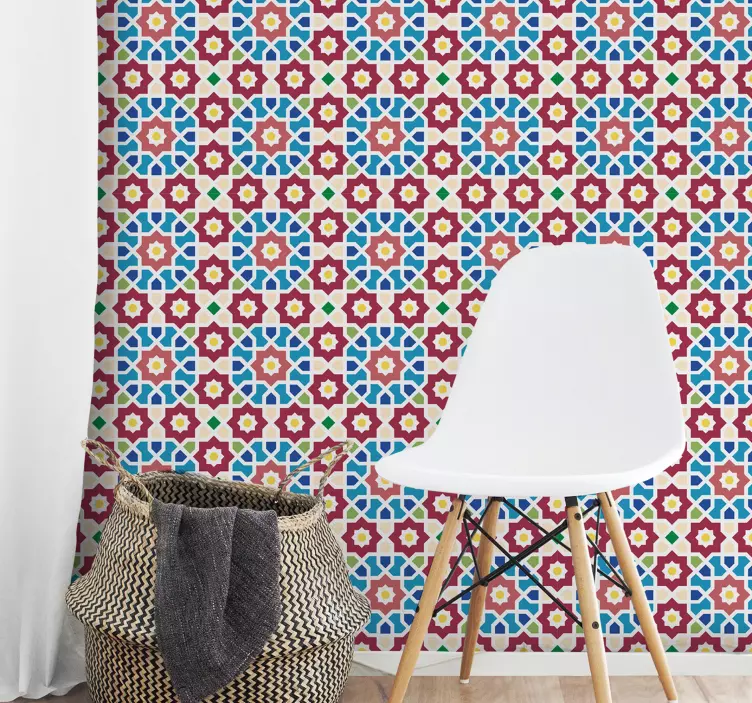 Sticker carrelage oriental - TenStickers