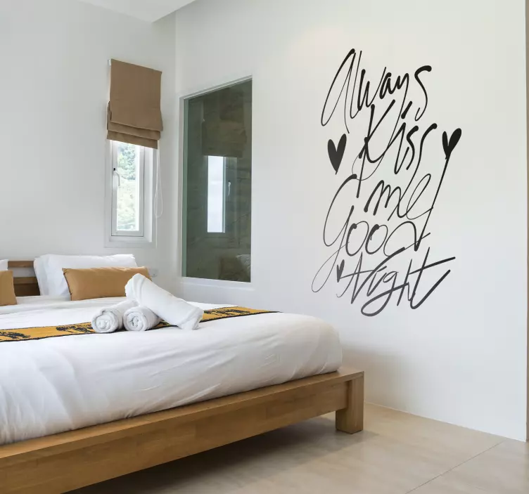 Sticker always kiss me - TenStickers