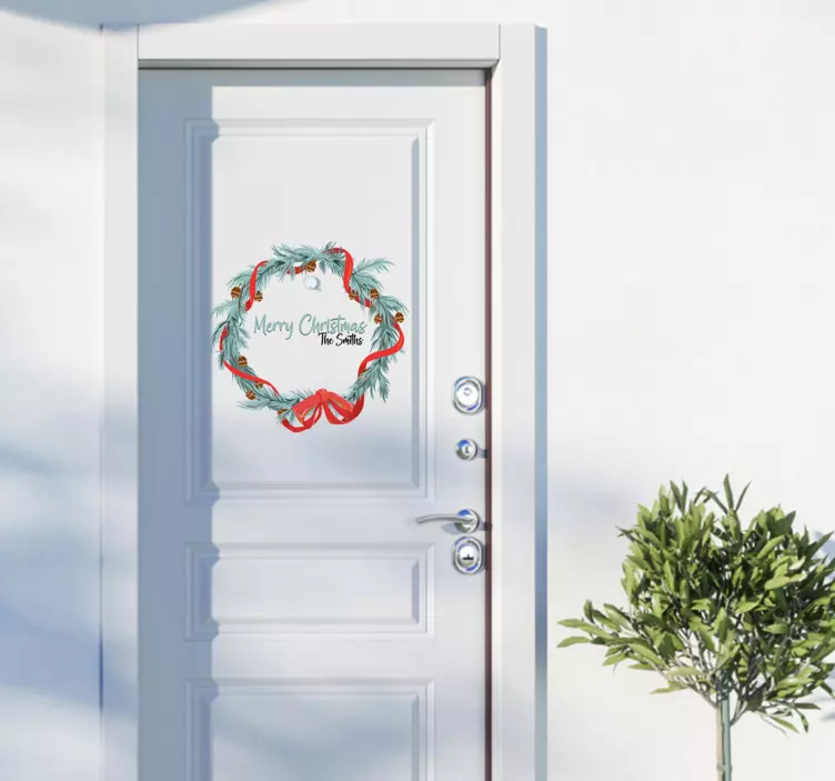 Sticker Noël Guirlande de noël - TenStickers