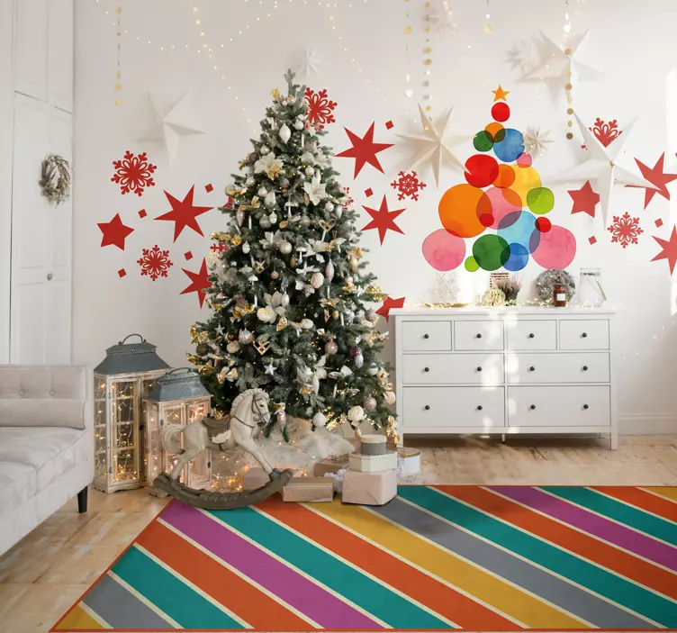 arbre de Noel - TenStickers