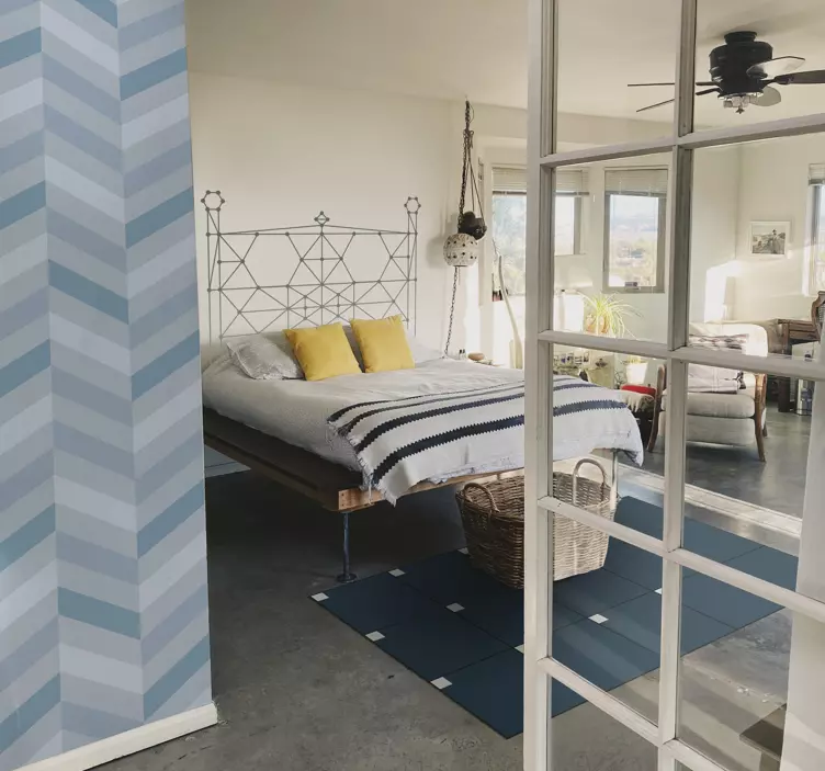 Sticker Maison Motifs Géométriques - TenStickers