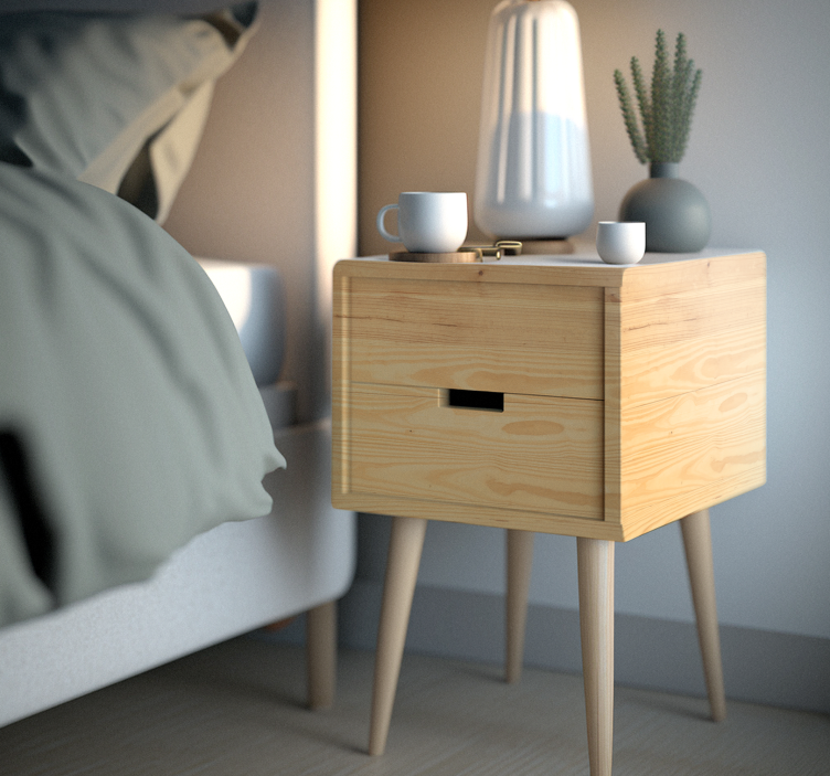 Adhésif meuble bois clair - TenStickers