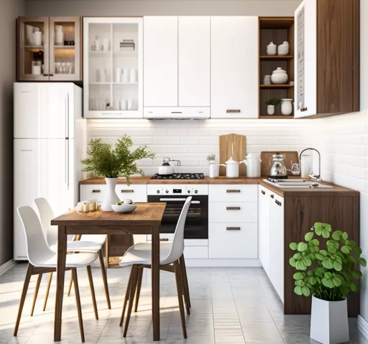 Adhésif meuble couleur blanche - TenStickers