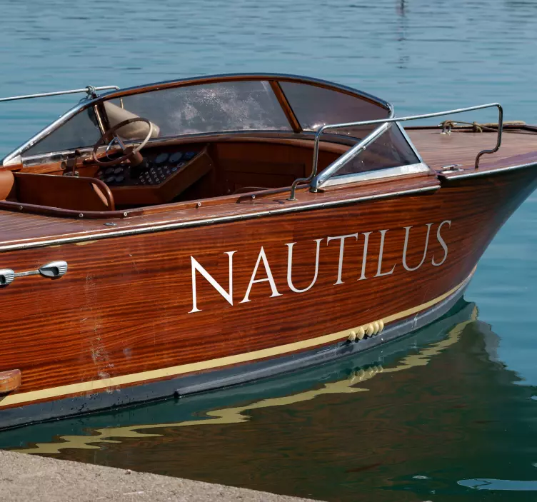 Sticker personnalisé typographie latineTypographie latine - TenStickers