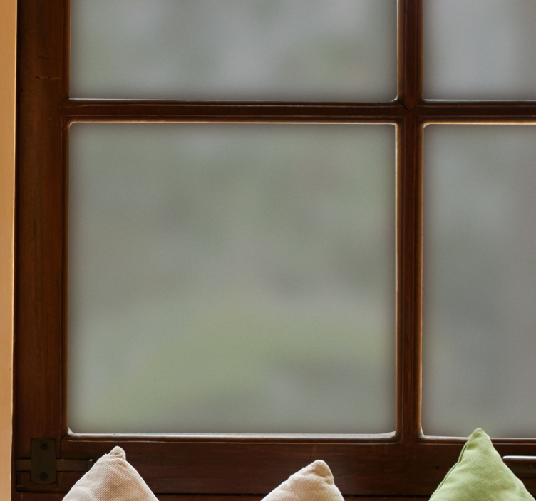 Sticker vitre translucide de base - TenStickers