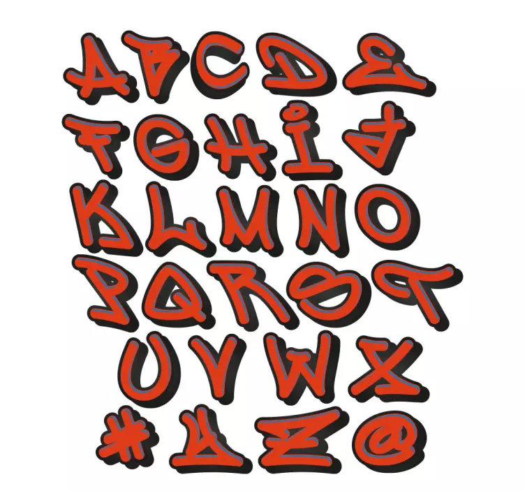 chambre ado graffiti prénom motif gamer - TenStickers