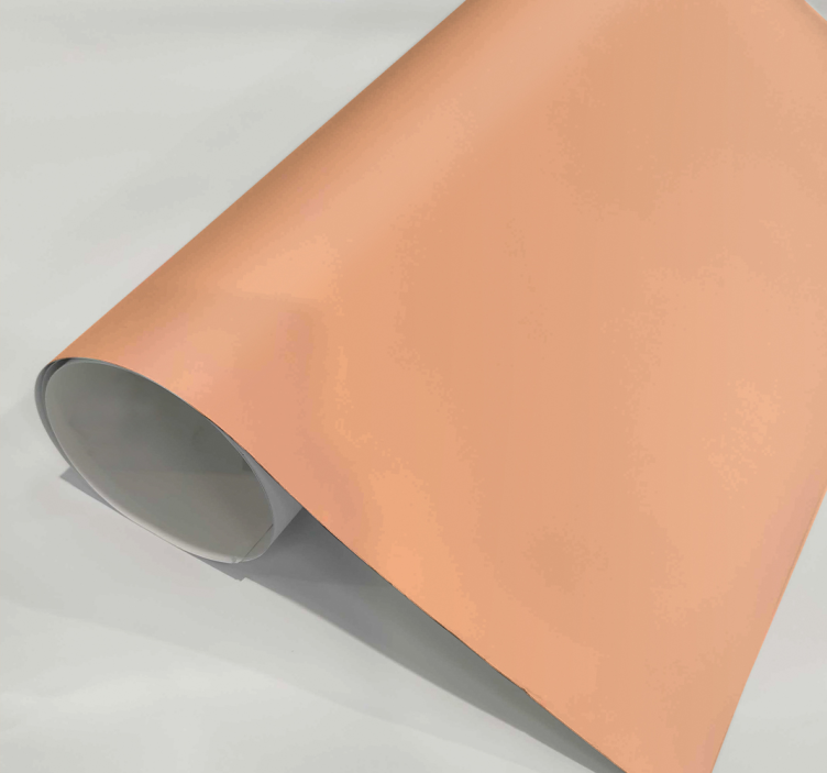 Autocollant couleurs unies duvet de pêche - TenStickers