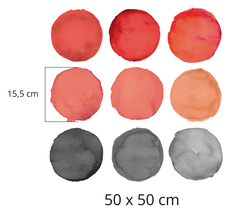 Sticker Texture Tâches de Peinture - TenStickers