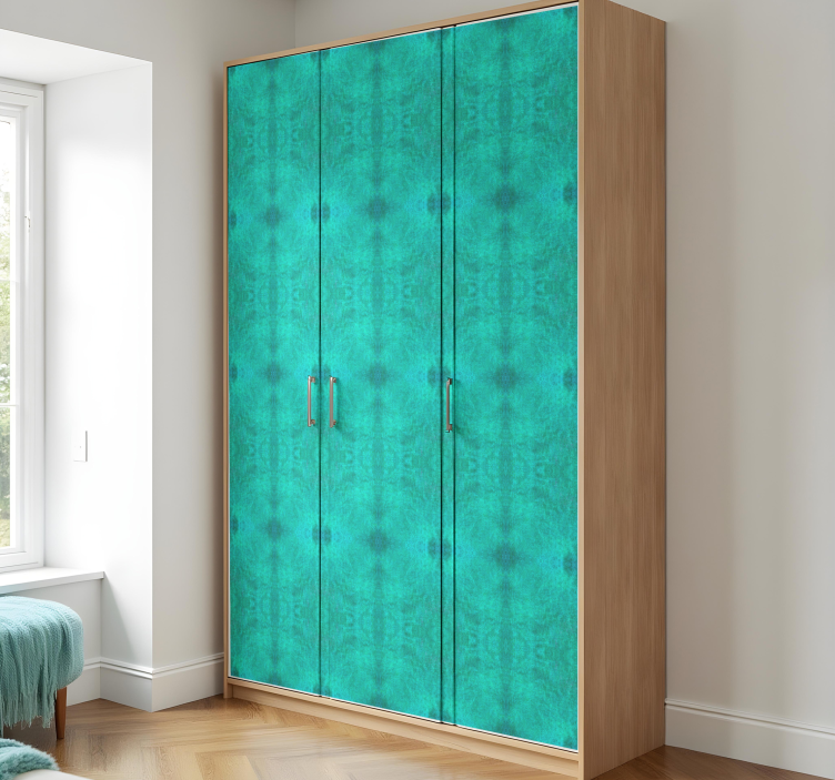 Adhésif meuble motif de texture turque - TenStickers