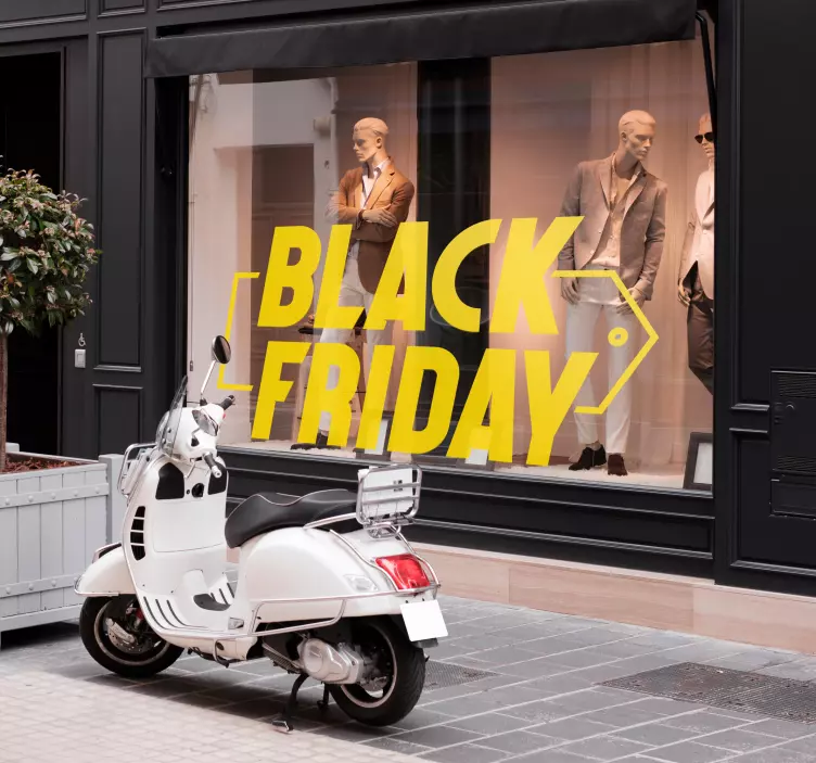 Sticker black friday agissez comme Google Translate et traduisez  - TenStickers