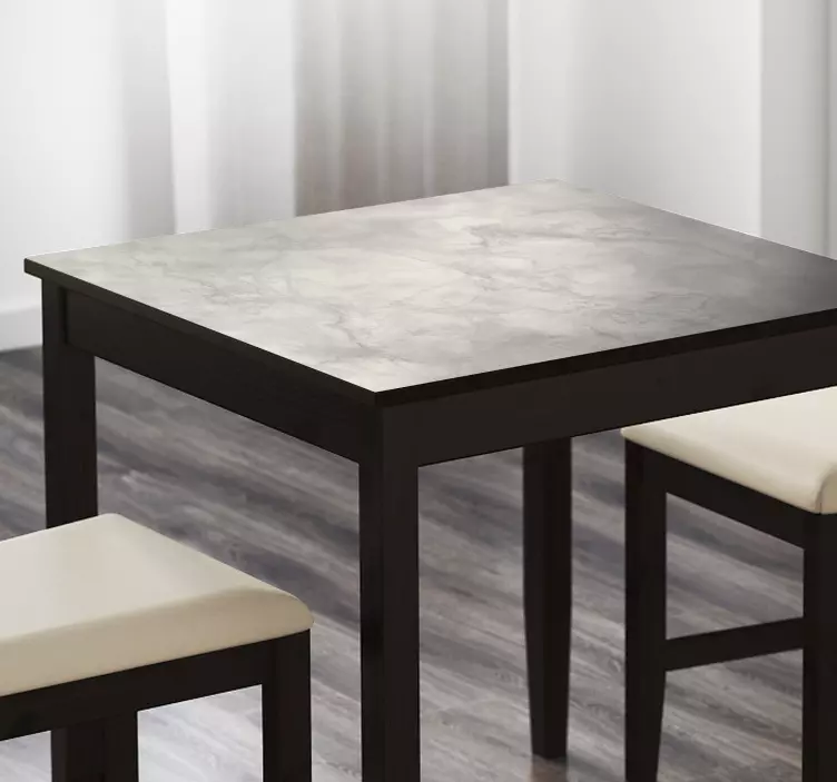 Autocollant de table effet marbre - TenStickers