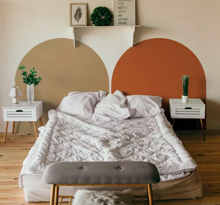 Sticker Mur Forme Figure arquée - TenStickers