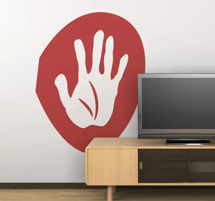 Autocollant mural dessin main - TenStickers