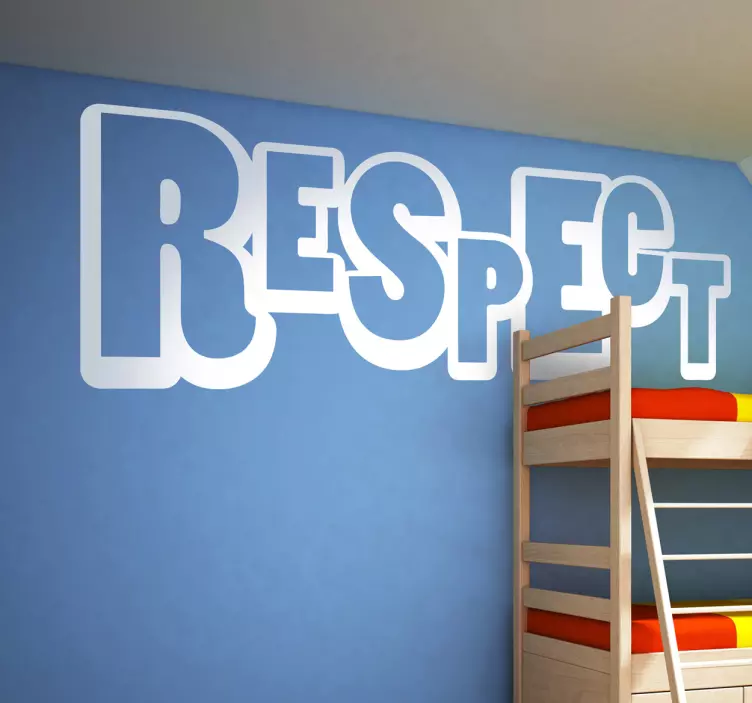 Autocollant mural Respect Aretha Franklin - TenStickers
