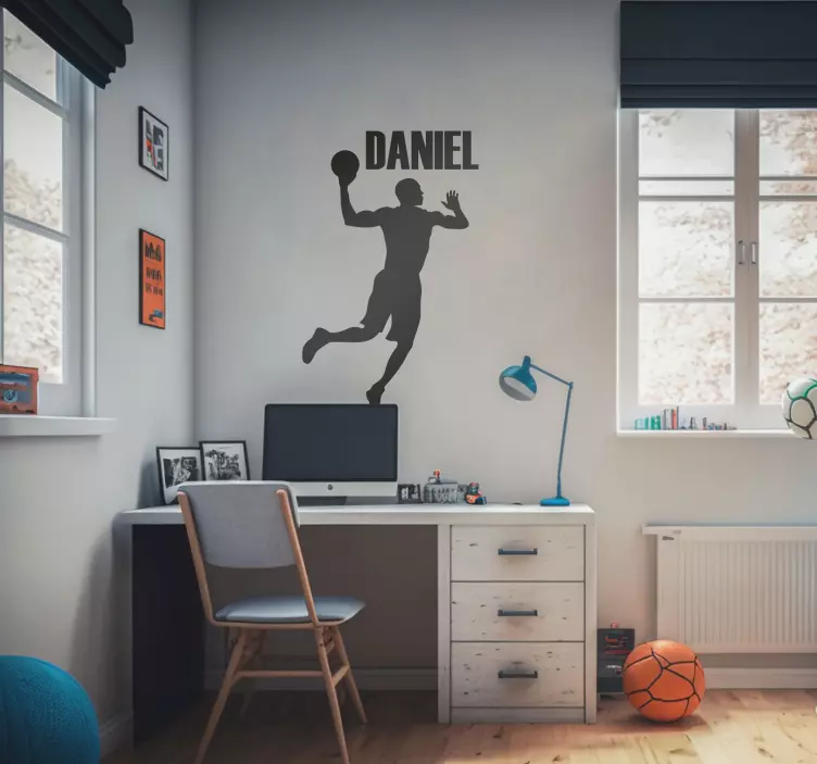 Sticker mural "Sauter Homme" - TenStickers