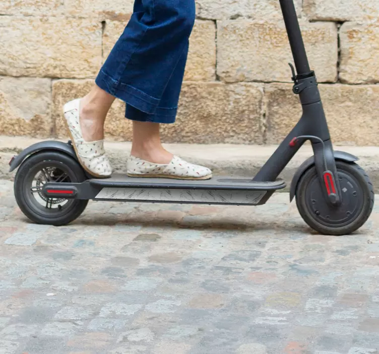 Sticker texture patinette à texture de marbre - TenStickers