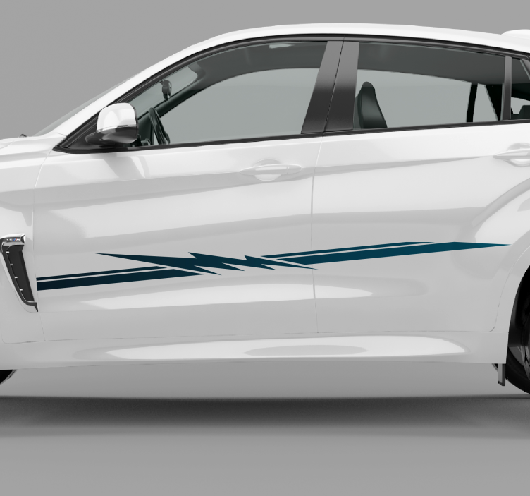 Sticker Voiture Bande de course pour voiture - TenStickers